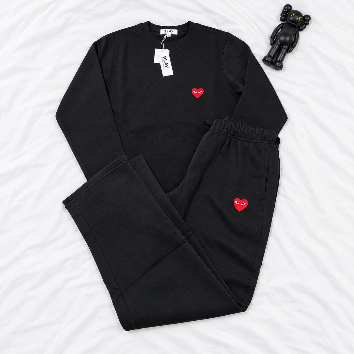 CONJUNTO BUZO CDG PLAY ALGODÓN