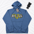 P. ANGELS SNAKE NAVY HOODIE