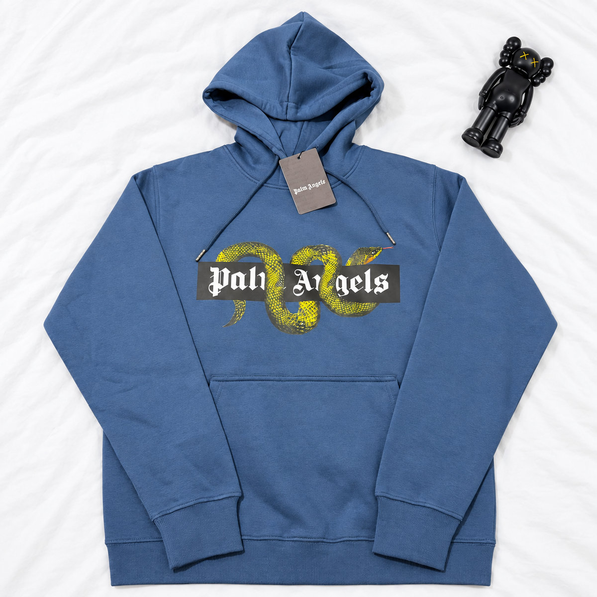 P. ANGELS SNAKE NAVY HOODIE