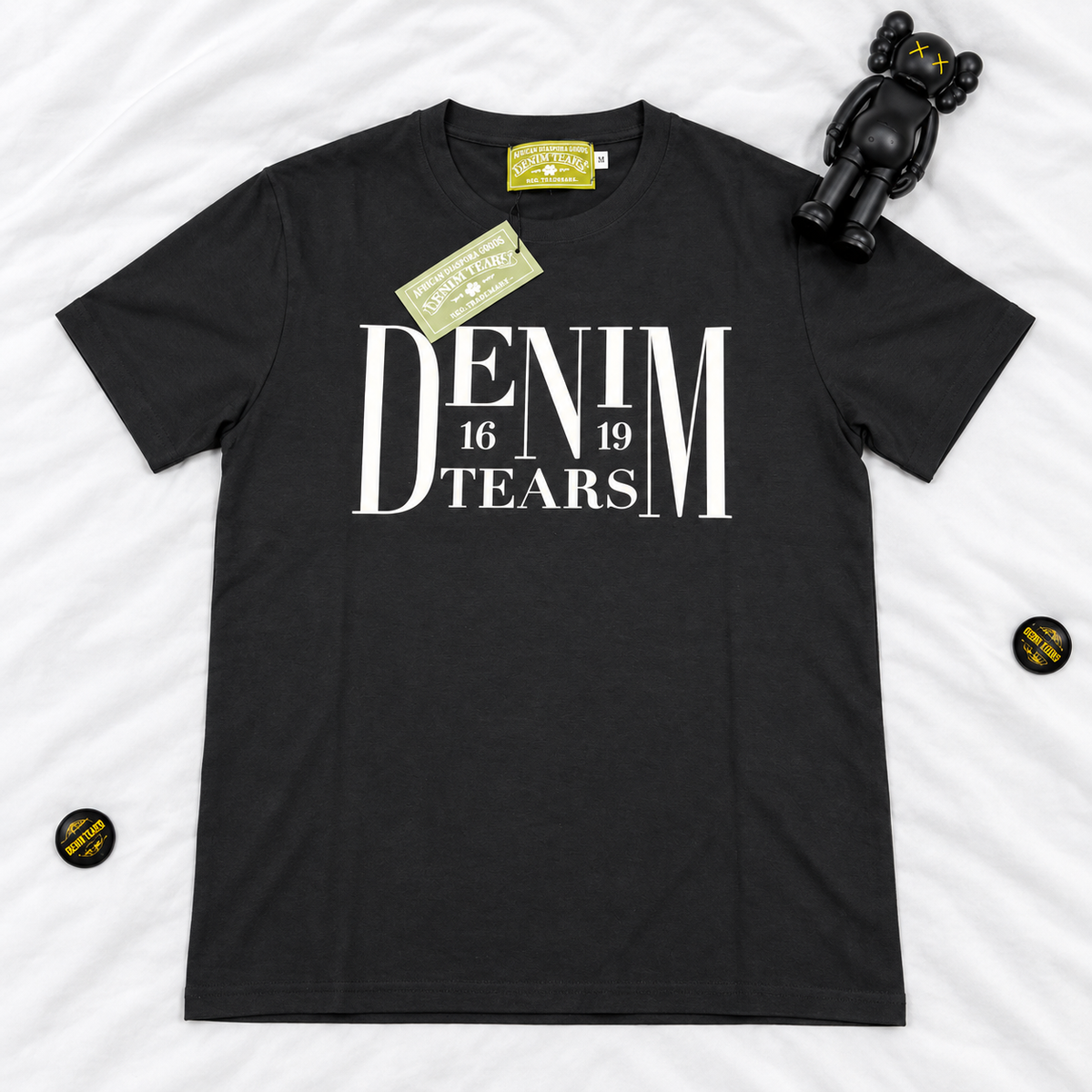 DENIM TEARS TEXT LOGO TEE