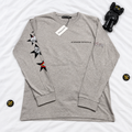 CH LONGSLAVEE GREY TEE