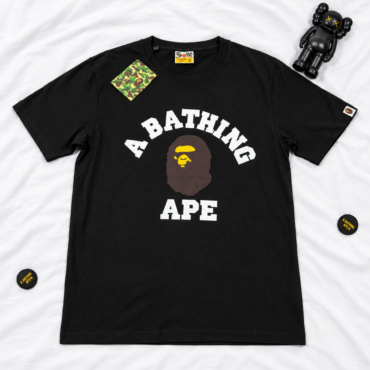 BAPE "A BATHING APE" LOGO TEES