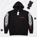 CH HOODIE BLACK RED LOGO