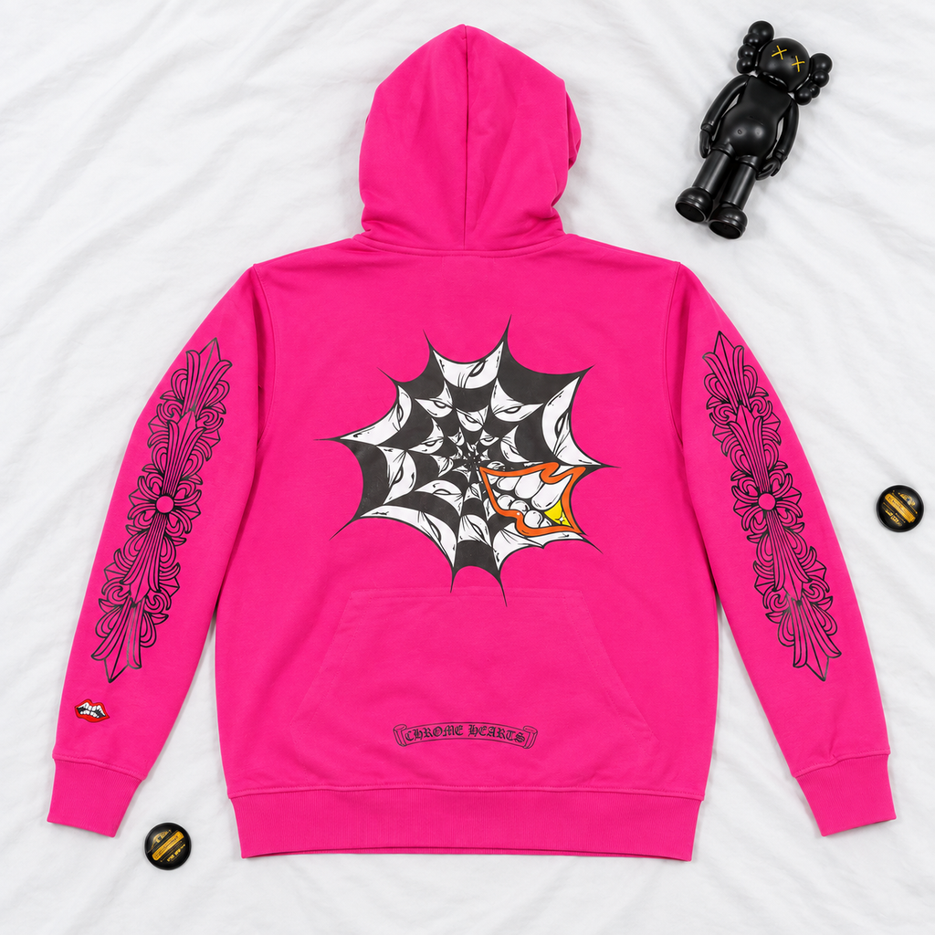 CH FUCSIA LIPS HOODIE
