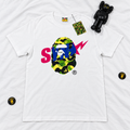 BAPE X SYNA APE HEAD LOGO TEE