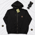 BAPE MINI LOGO BLACK ZIP HOODIE