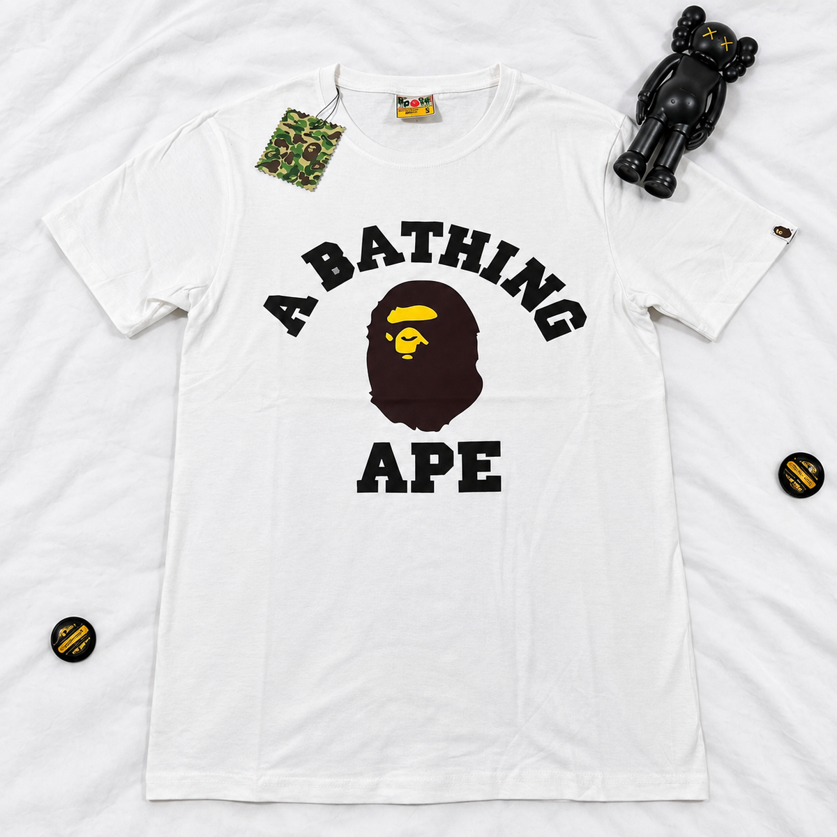BAPE "A BATHING APE" LOGO TEES