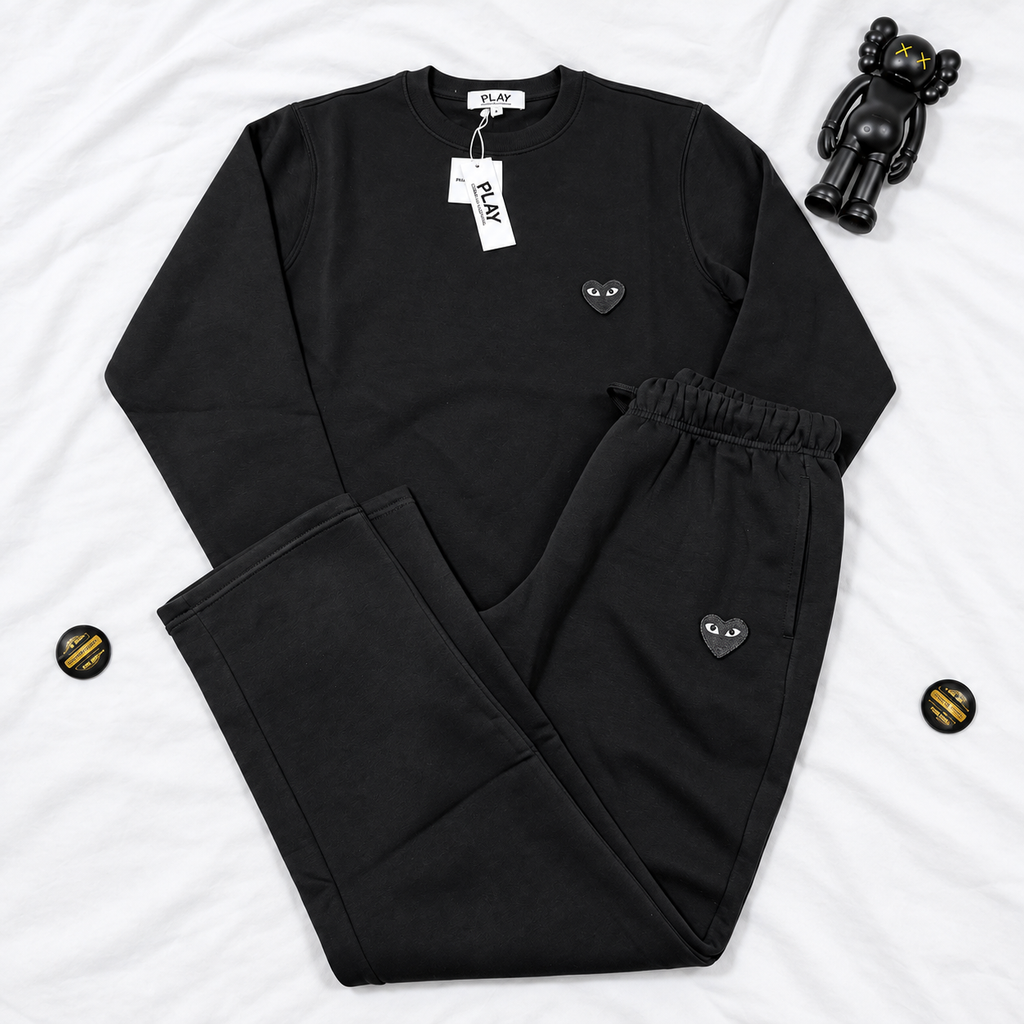 CONJUNTO BUZO CDG PLAY ALGODÓN