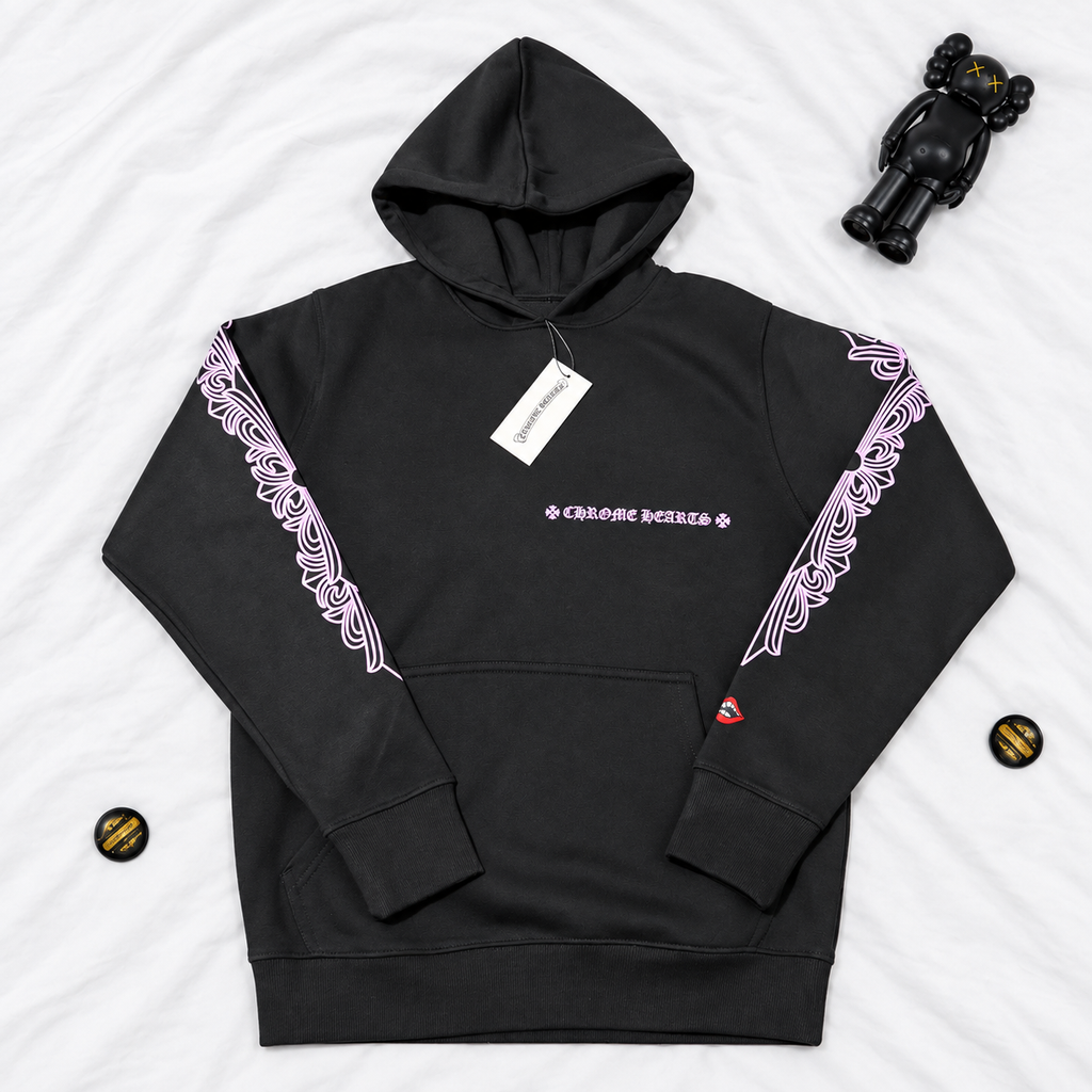 CH "CHROME U.S.A" BLACK HOODIE