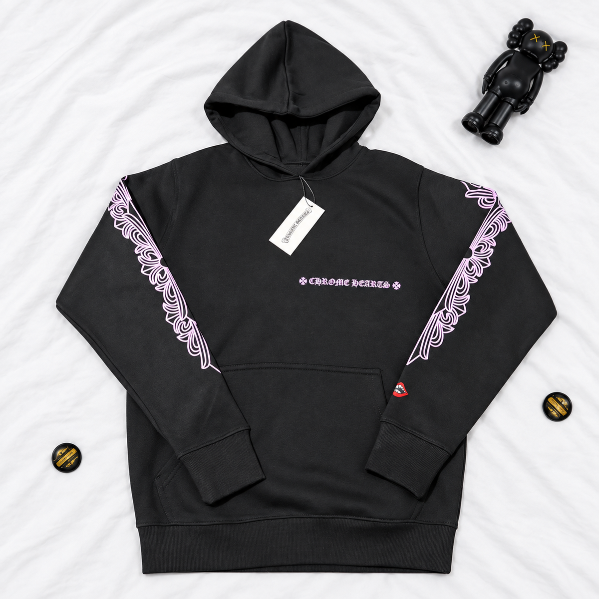 CH "CHROME U.S.A" BLACK HOODIE
