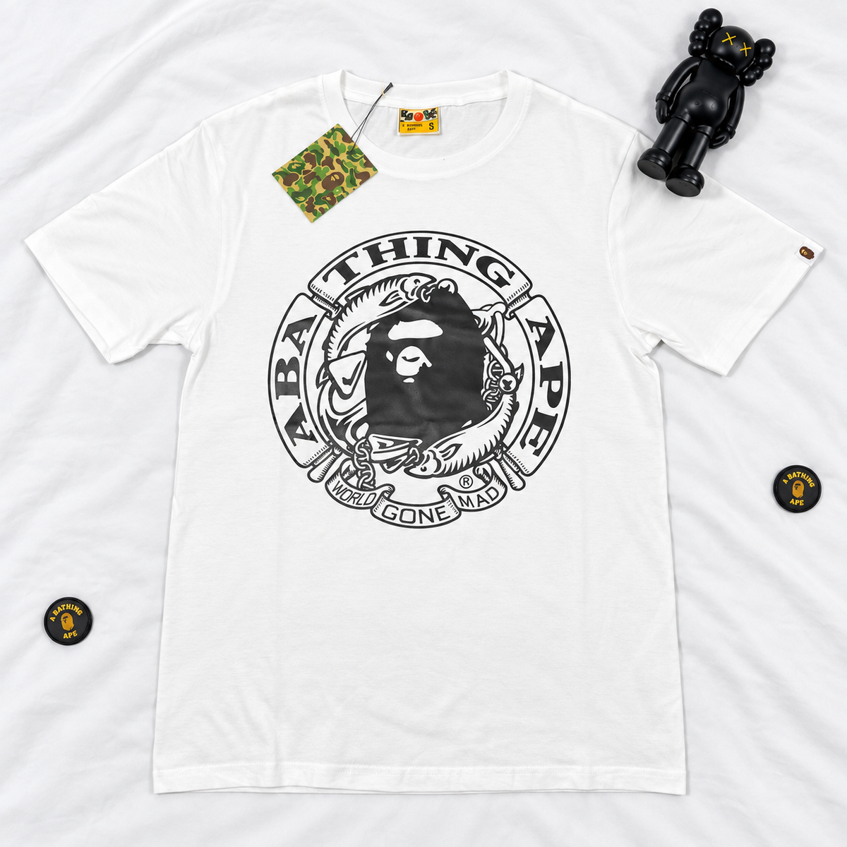 BAPE "A BATHING APE" LOGO TEES