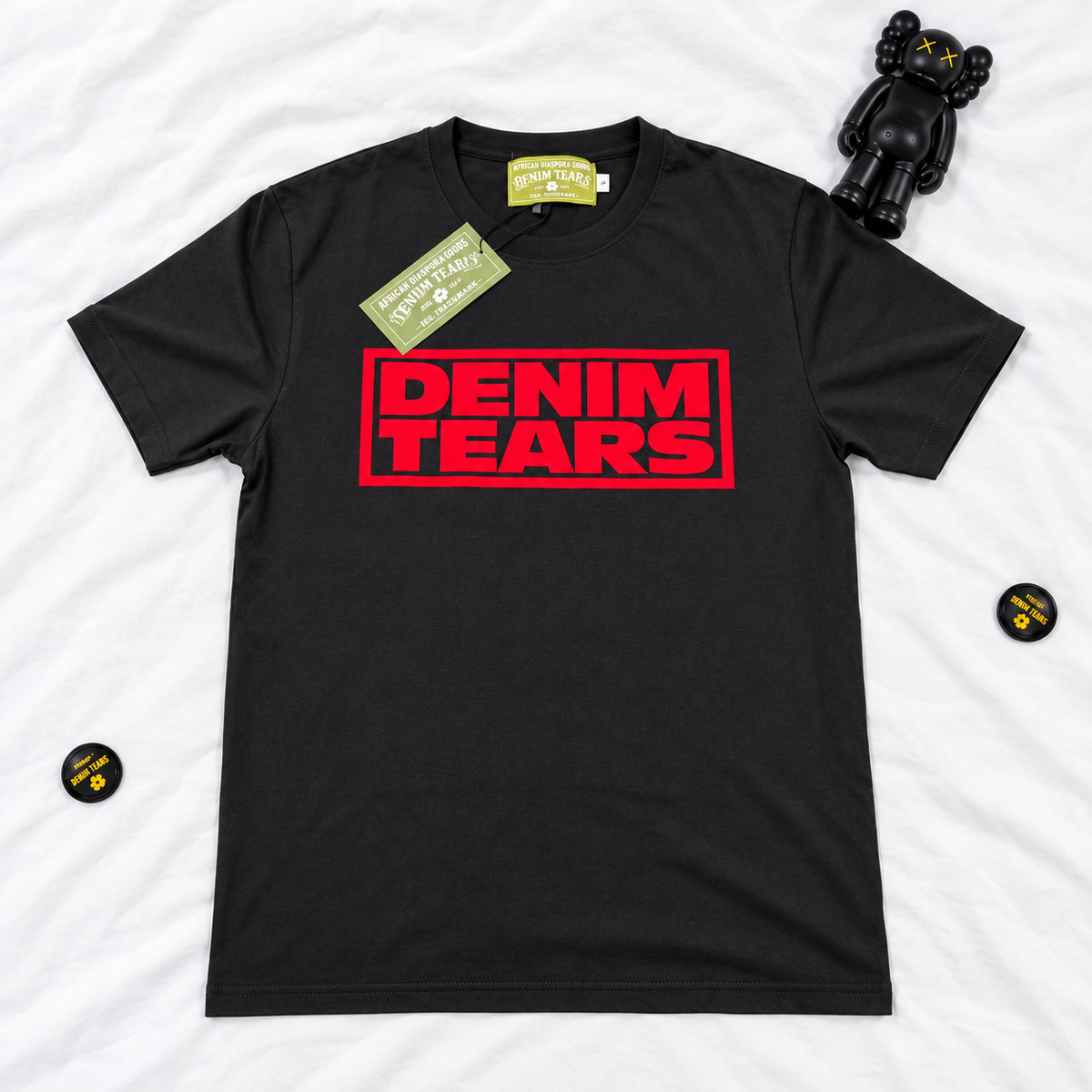 DENIM TEARS TEXT LOGO TEE