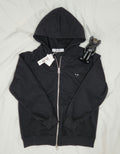 CDG PLAY BLACK ZIP HOODIE