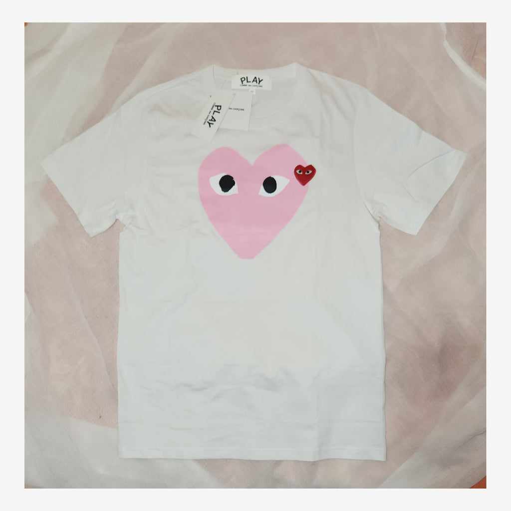 CDG PLAY BIG HEART TEE
