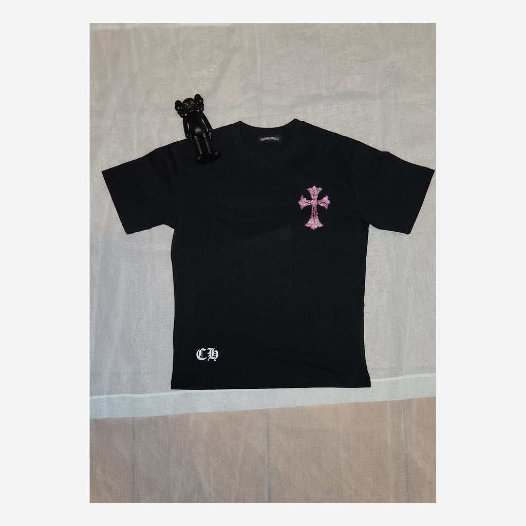 CH CRYSTALS BLACK TEE