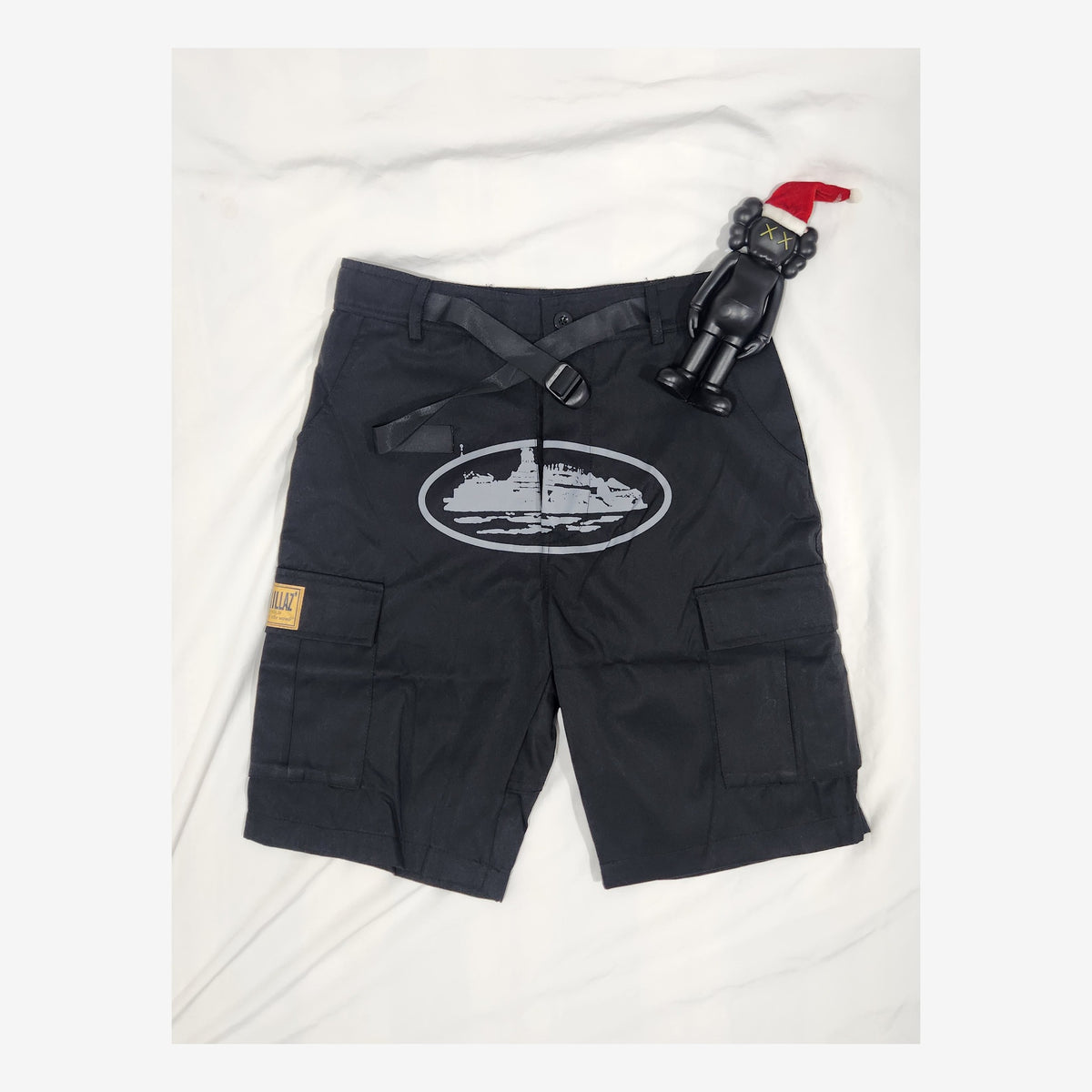 CRTZ GUERILLAZ ALCATRAZ BLACK SHORTS