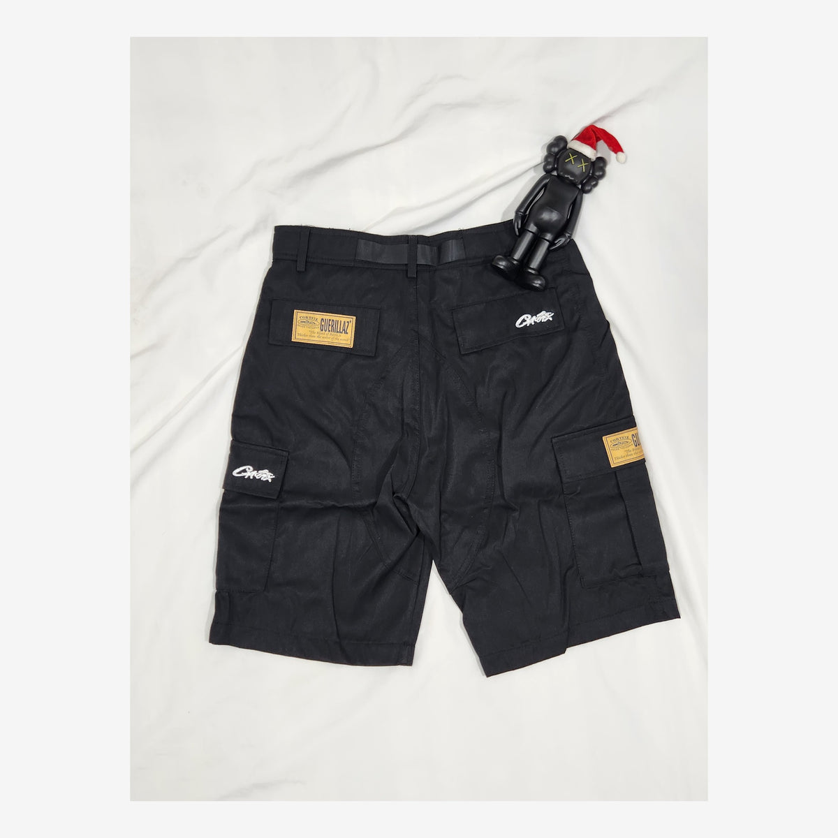 CRTZ GUERILLAZ ALCATRAZ BLACK SHORTS