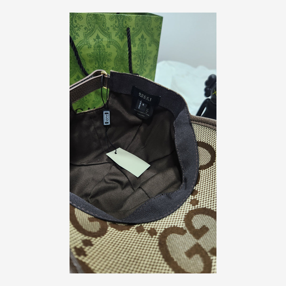 GG MONOGRAM HAT