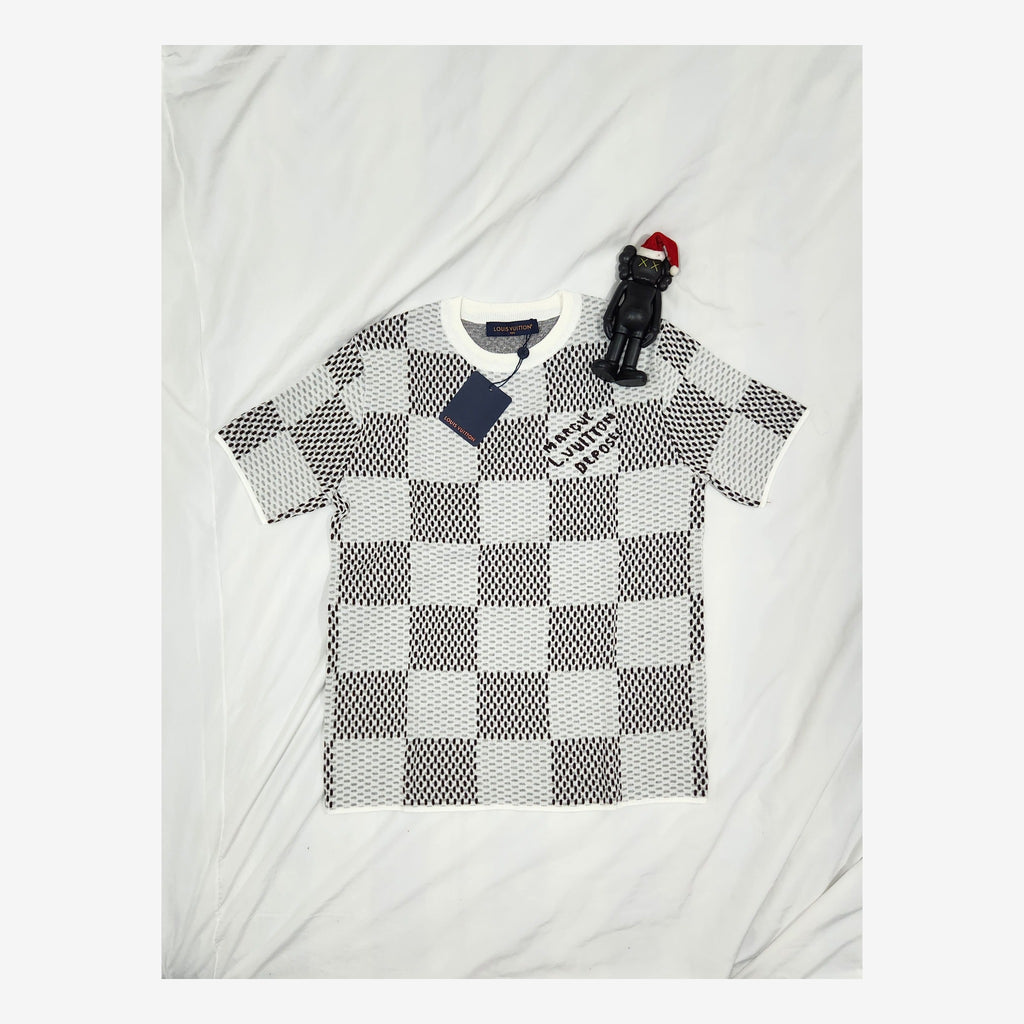 LV KNIT MONOGRAM LOGO