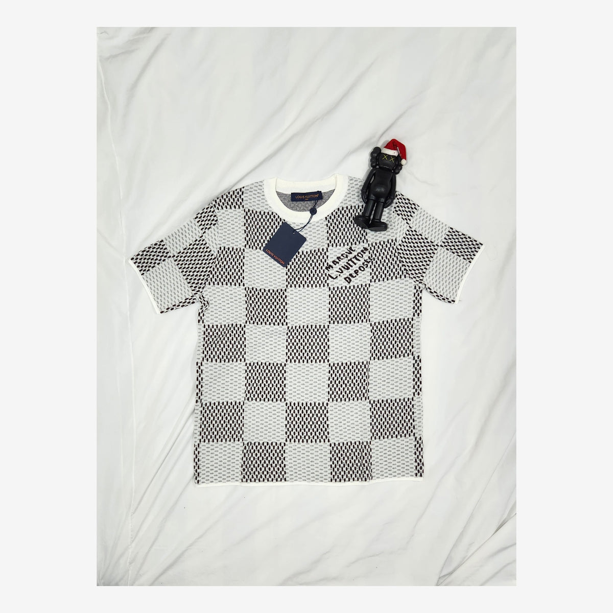 LV KNIT MONOGRAM LOGO