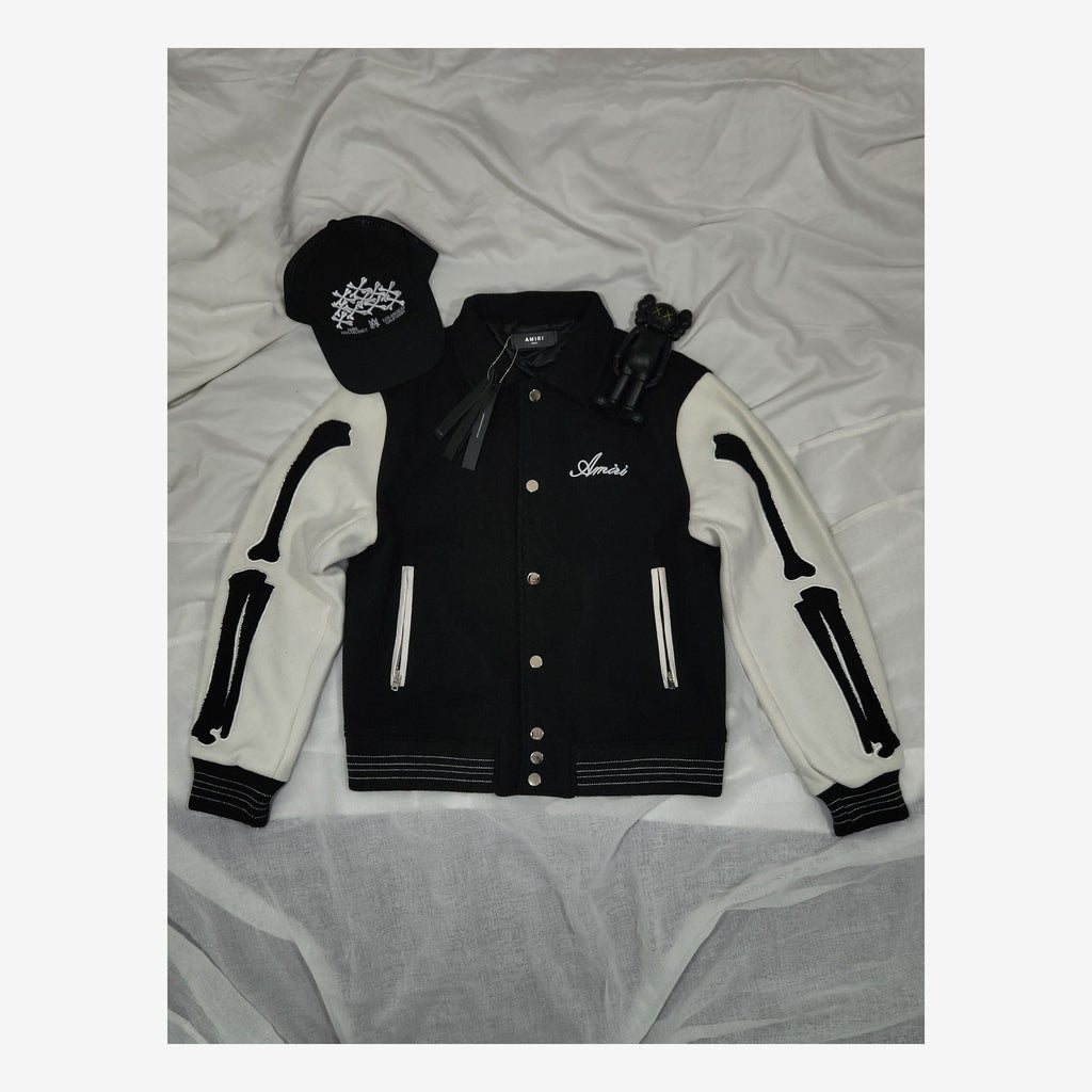 MA BONES VARSITY JACKET