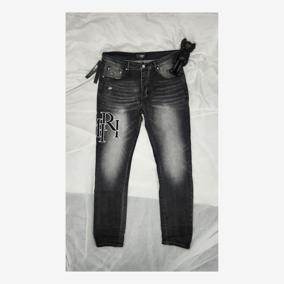 MA LOGO SKINNY JEANS