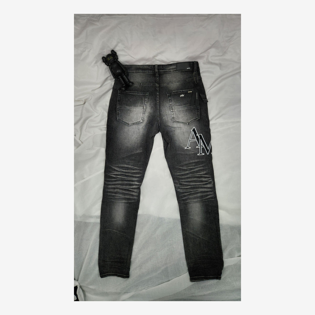 MA LOGO SKINNY JEANS