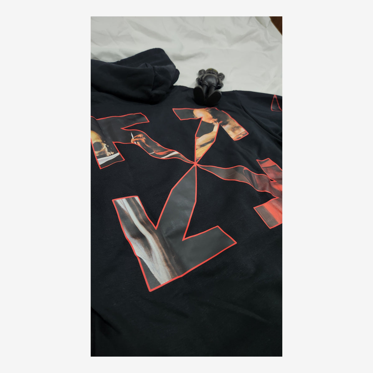 OW CARAVAGGIO BLACK HOODIE
