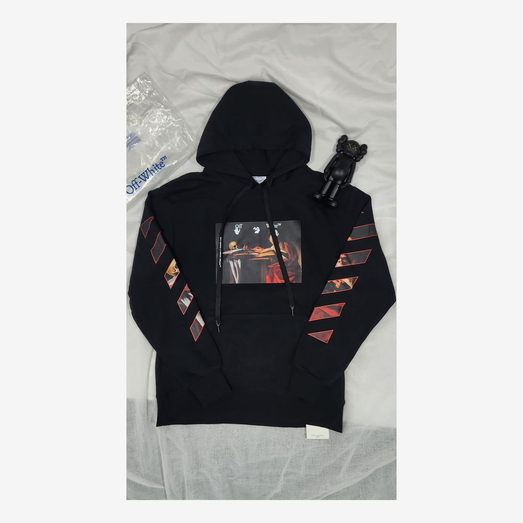 OW CARAVAGGIO BLACK HOODIE