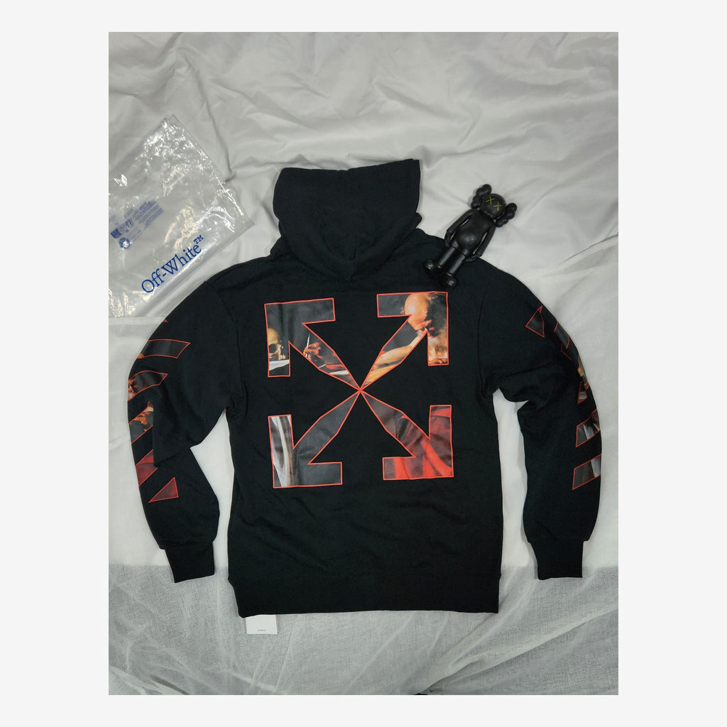 OW CARAVAGGIO BLACK HOODIE