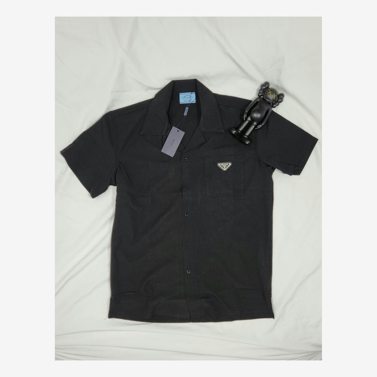 PRDA LOGO BLACK SHIRT