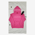 SNWRLD FORGIVE ME PINK HOODIE