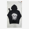 SP5DER BLACK WEB HOODIE