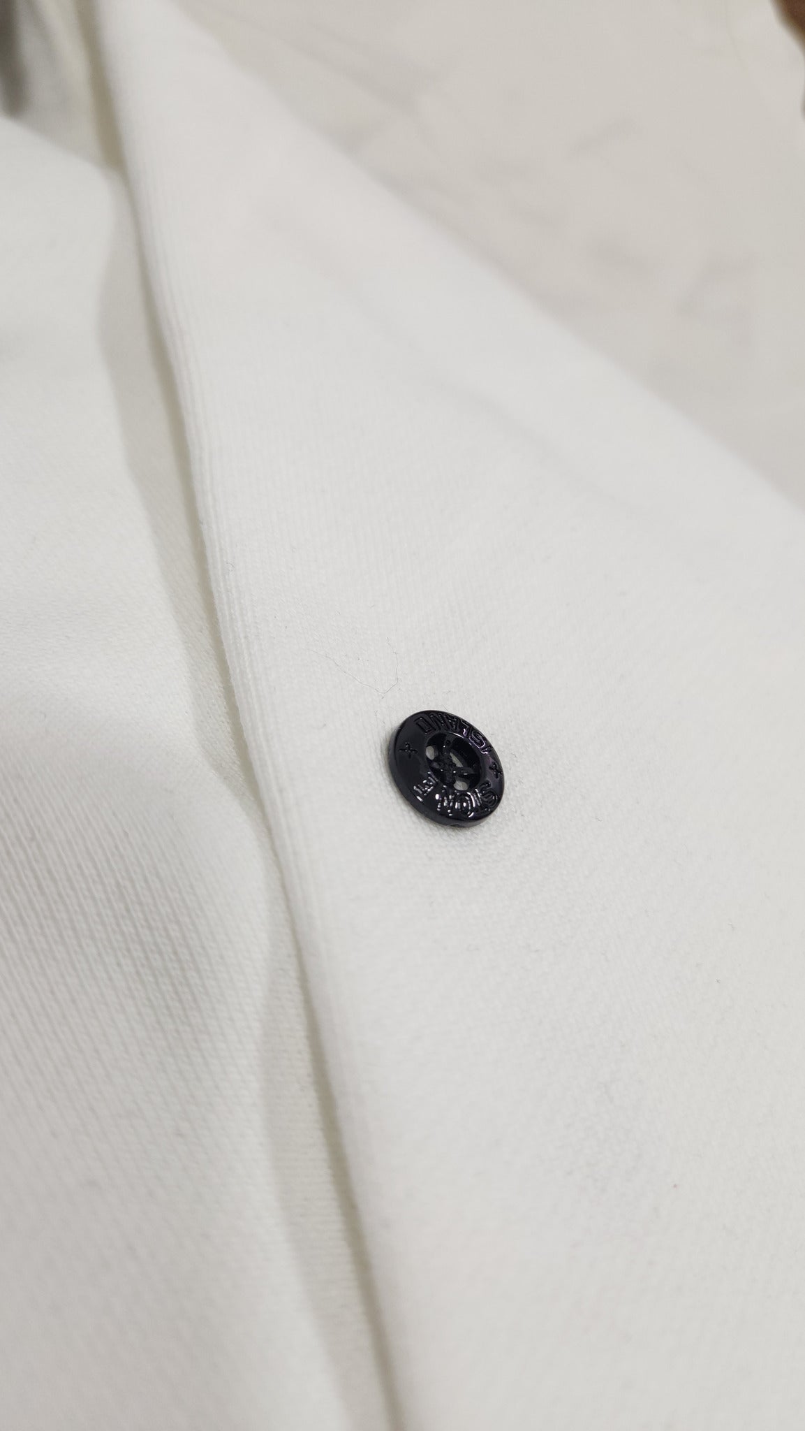STONE ISLND WHITE ZIP HOODIE