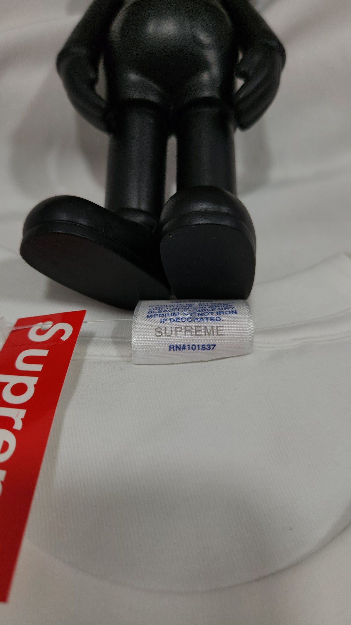 SUPREME X SWVRSK BOX LOGO WHITE TEE